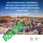Львів виграв право на проведення міжнародного симпозіуму IEEE IDAACS SWS у 2022 році Львів виграв право на проведення міжнародного симпозіуму IEEE IDAACS SWS у 2022 році
